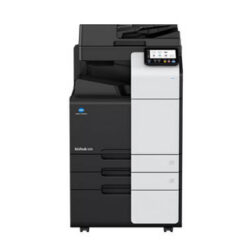 Konica Minolta printer bizhub 258i A3, must-valge