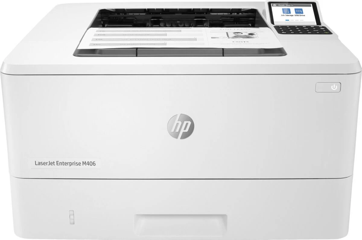 HP laserprinter LaserJet Enterprise M406dn