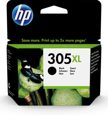 HP 305XL High Yield Black Original Ink C tindikassett